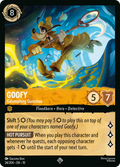 Goofy - Galumphing Gumshoe Disney Lorcana card