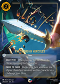 The Sword of Hercules Disney Lorcana card