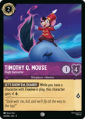 Timothy Q. Mouse - Flight Instructor Disney Lorcana card
