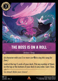 The Boss is on a Roll Disney Lorcana card