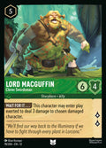 Lord MacGuffin - Clever Swordsman Disney Lorcana card