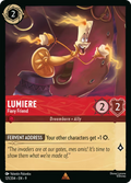 Lumiere - Fiery Friend Disney Lorcana card