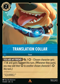 Translation Collar Disney Lorcana card