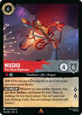 Mushu - Your Worst Nightmare Disney Lorcana card