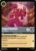Prince Achmed - Rival Suitor Disney Lorcana card