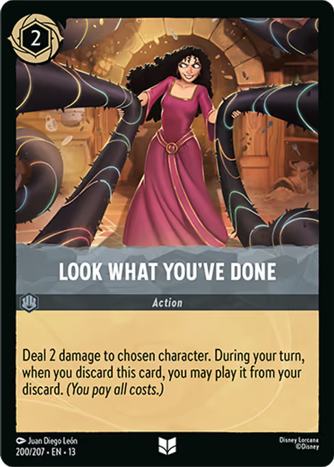 Look What You've Done Disney Lorcana card