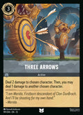 Three Arrows Disney Lorcana card