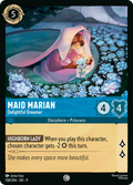 Maid Marian - Delightful Dreamer Disney Lorcana card