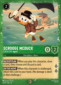 Scrooge McDuck - S.H.U.S.H. Agent Disney Lorcana card