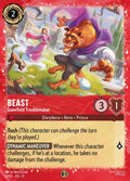 Beast - Snowfield Troublemaker Disney Lorcana card