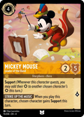 Mickey Mouse - Leader of the Band Disney Lorcana card