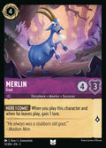 Merlin - Goat Disney Lorcana card