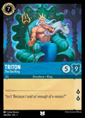 Triton - The Sea King Disney Lorcana card