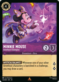 Minnie Mouse - Amethyst Champion Disney Lorcana card