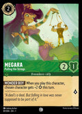 Megara - Pulling the Strings Disney Lorcana card