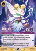 Tinker Bell - Snowflake Collector Disney Lorcana card