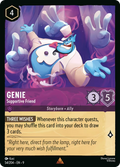 Genie - Supportive Friend Disney Lorcana card