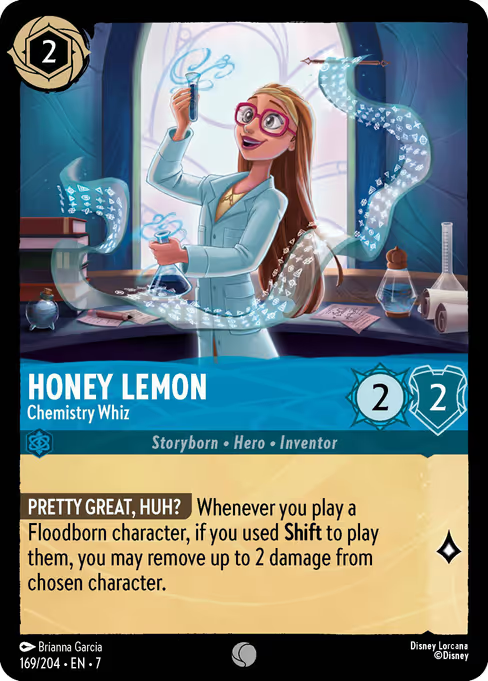 Honey Lemon - Chemistry Whiz Disney Lorcana card