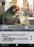 Flash - Efficient Clerk Disney Lorcana card