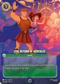The Return of Hercules Disney Lorcana card