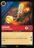 Lumiere - Hotheaded Candelabra Disney Lorcana card