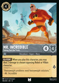 Mr. Incredible - Taking Out the Trash Disney Lorcana card