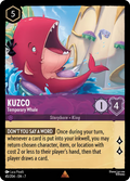 Kuzco - Temporary Whale Disney Lorcana card