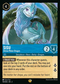 Sisu - Divine Water Dragon Disney Lorcana card