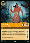 Kocoum - Defender of the Tribe Disney Lorcana card