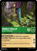Prince Phillip - Warden of the Woods Disney Lorcana card