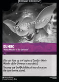Dumbo - "Ninth Wonder of the Universe" Disney Lorcana card