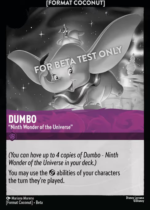 Dumbo - "Ninth Wonder of the Universe" Disney Lorcana card
