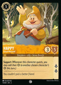 Happy - Good-Natured Disney Lorcana card