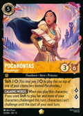Pocahontas - Peacekeeper Disney Lorcana card