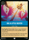 Dig a Little Deeper Disney Lorcana card