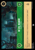 De Vil Manor - Cruella's Estate Disney Lorcana card