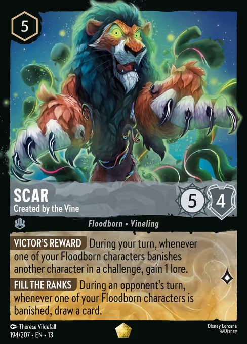 Scar - Created by the Vine