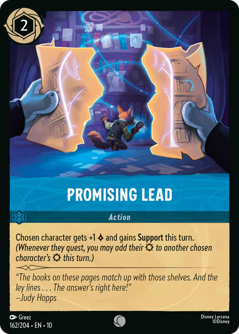 Promising Lead Disney Lorcana card