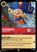 Cogsworth - Climbing Clock Disney Lorcana card