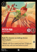 Peter Pan - Fearless Fighter Disney Lorcana card