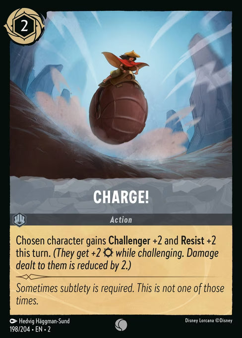 Charge! Disney Lorcana card