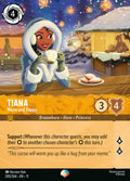 Tiana - Warm and Happy Disney Lorcana card