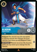 Aladdin - Vigilant Guard Disney Lorcana card
