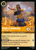 Isabela Madrigal - Such a Lovely Voice Disney Lorcana card