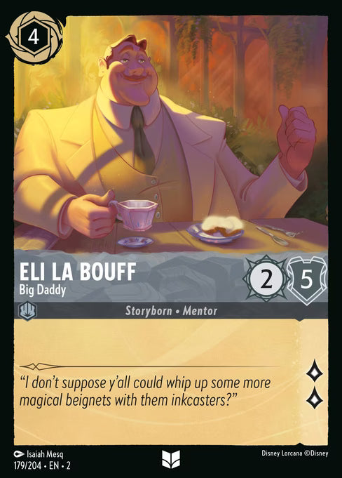 Eli La Bouff - Big Daddy Disney Lorcana card