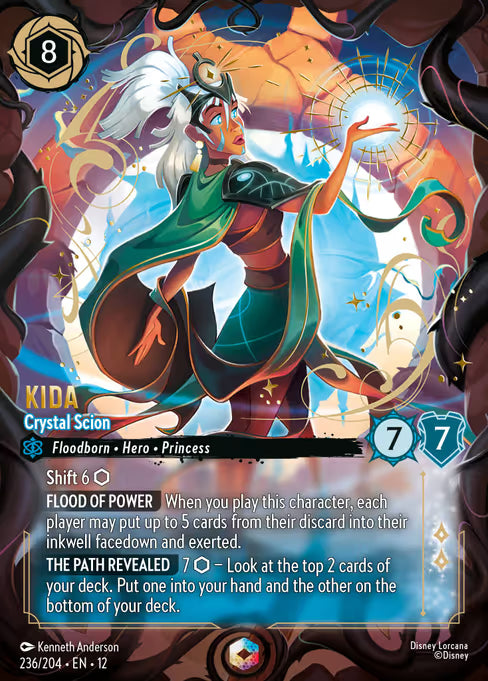 Kida - Crystal Scion Disney Lorcana card