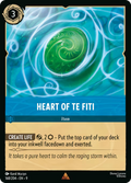 Heart of Te Fiti Disney Lorcana card