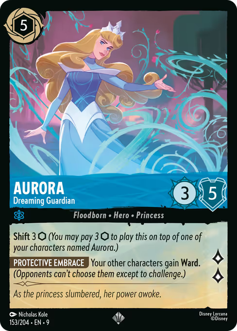 Aurora - Dreaming Guardian Disney Lorcana card