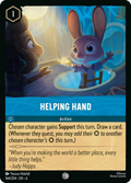 Helping Hand Disney Lorcana card