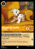 Dalmatian Puppy - Tail Wagger Disney Lorcana card